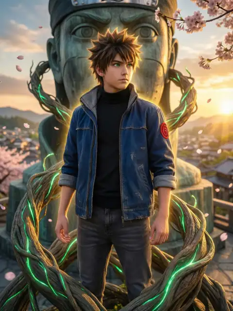 Naruto: Hashirama's Son, the New God of Ninja World cover