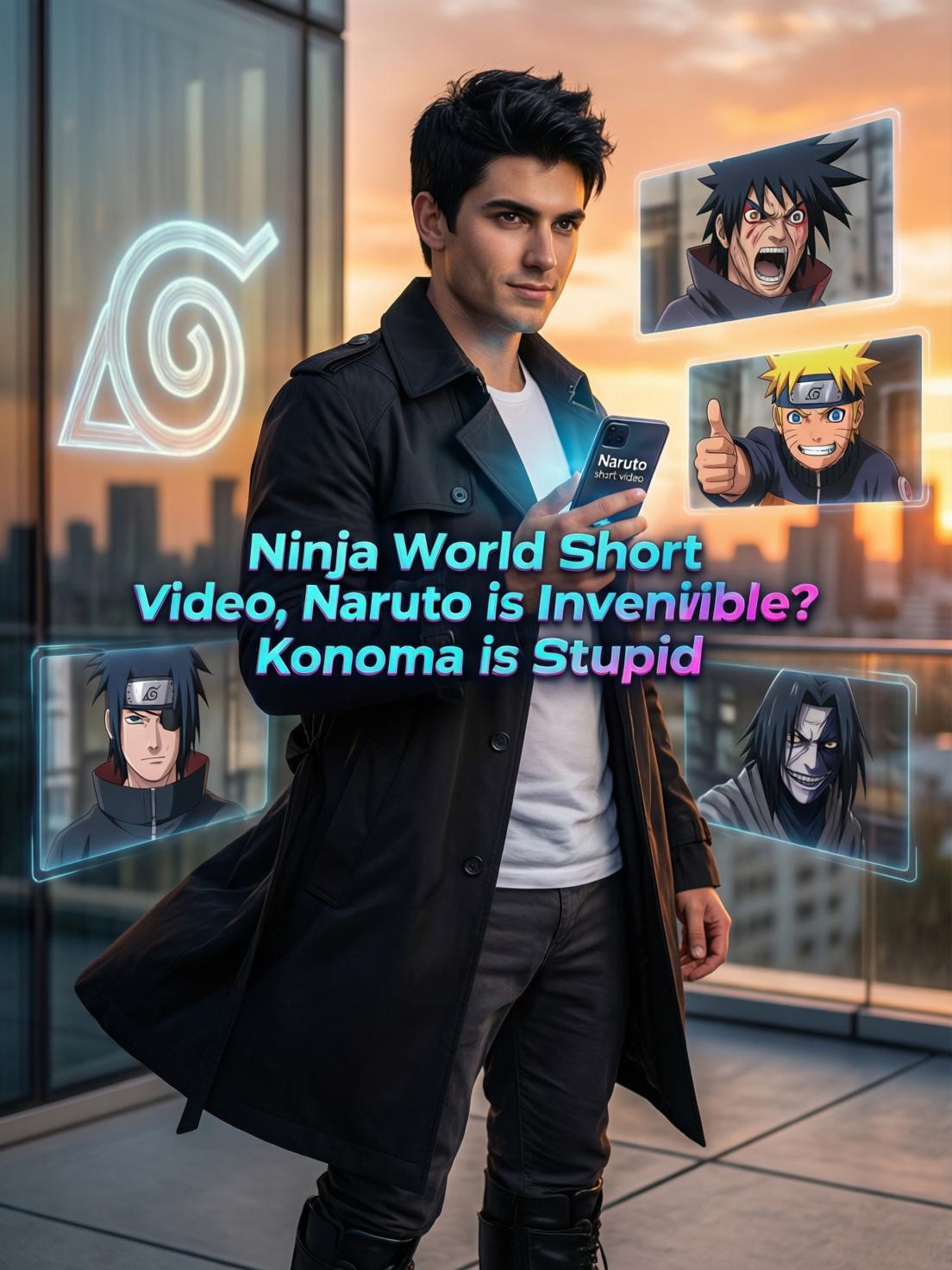 Ninja world short video, Naruto is invincible? Konoha is stupid cover