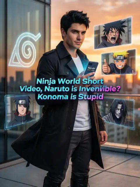 Ninja world short video, Naruto is invincible? Konoha is stupid cover