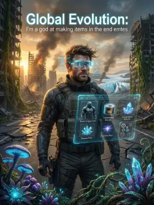 Global Evolution: I'm a god at making items in the end times cover