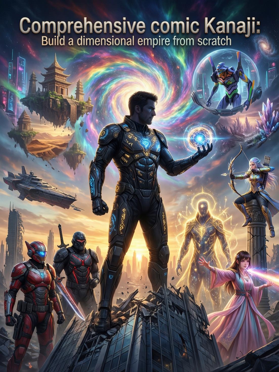 Comprehensive comic Kanji: Build a dimensional empire from scratch cover