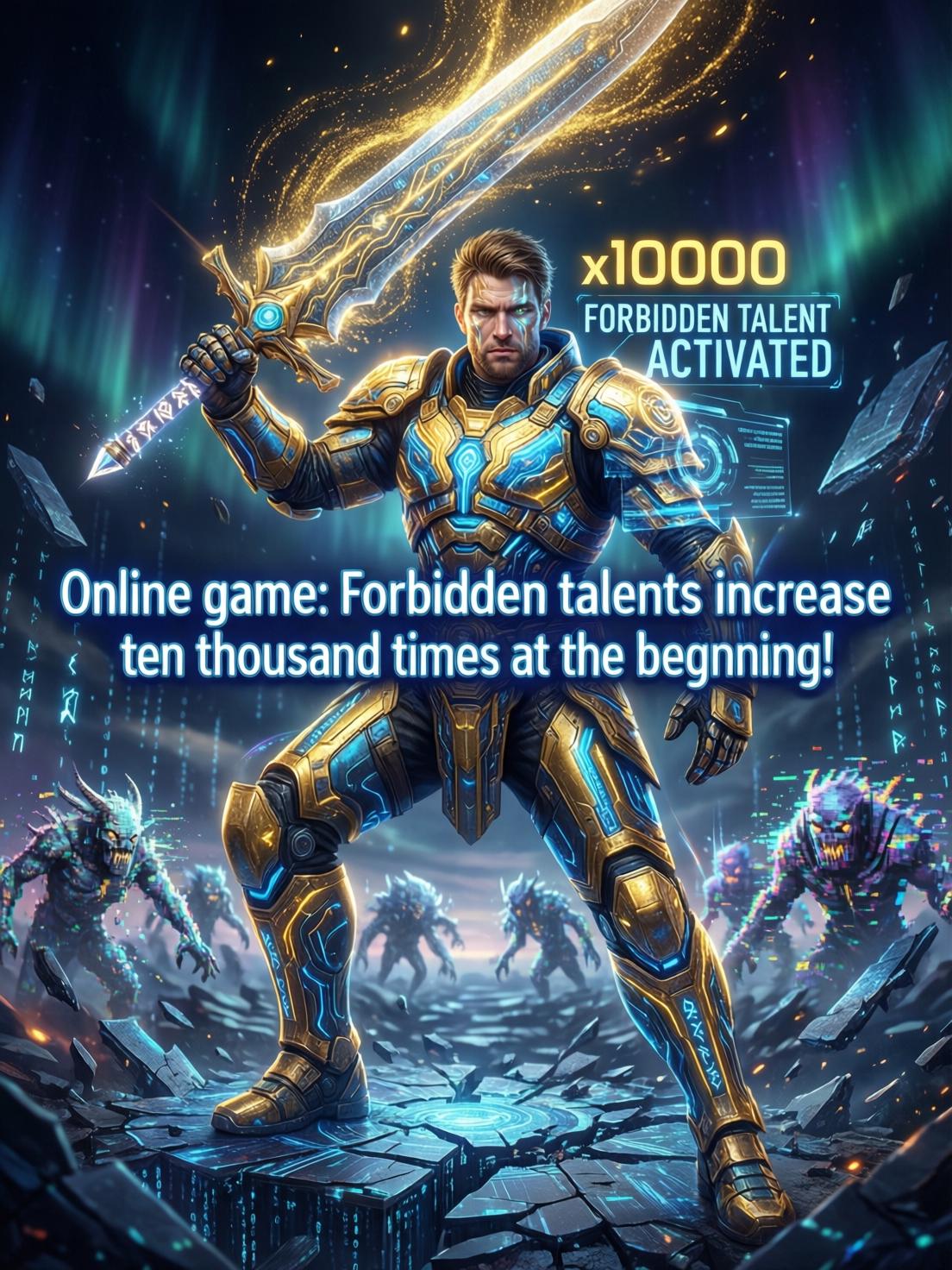 Online game: Forbidden talents increase ten thousand times at the beginning! cover