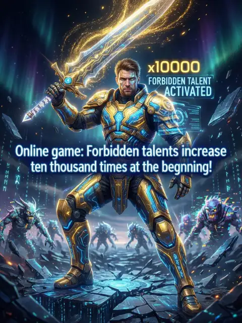 Online game: Forbidden talents increase ten thousand times at the beginning! cover