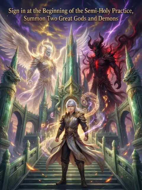 Sign in at the beginning of the semi-holy practice, summon two great gods and demons cover