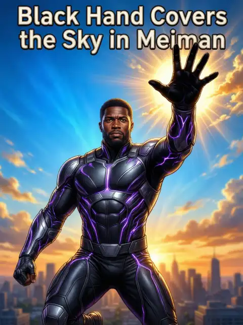 Black Hand Covers the Sky in Meiman cover