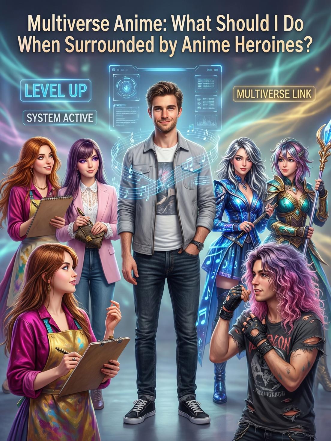 Multiverse Anime: What Should I Do When Surrounded by Anime Heroines? cover