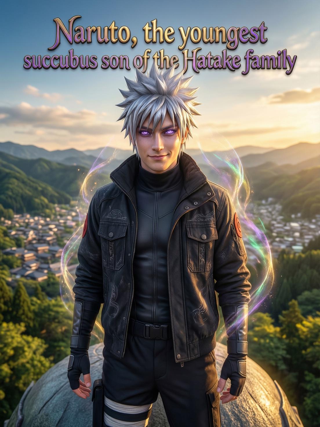 Naruto, the youngest succubus son of the Hatake family cover