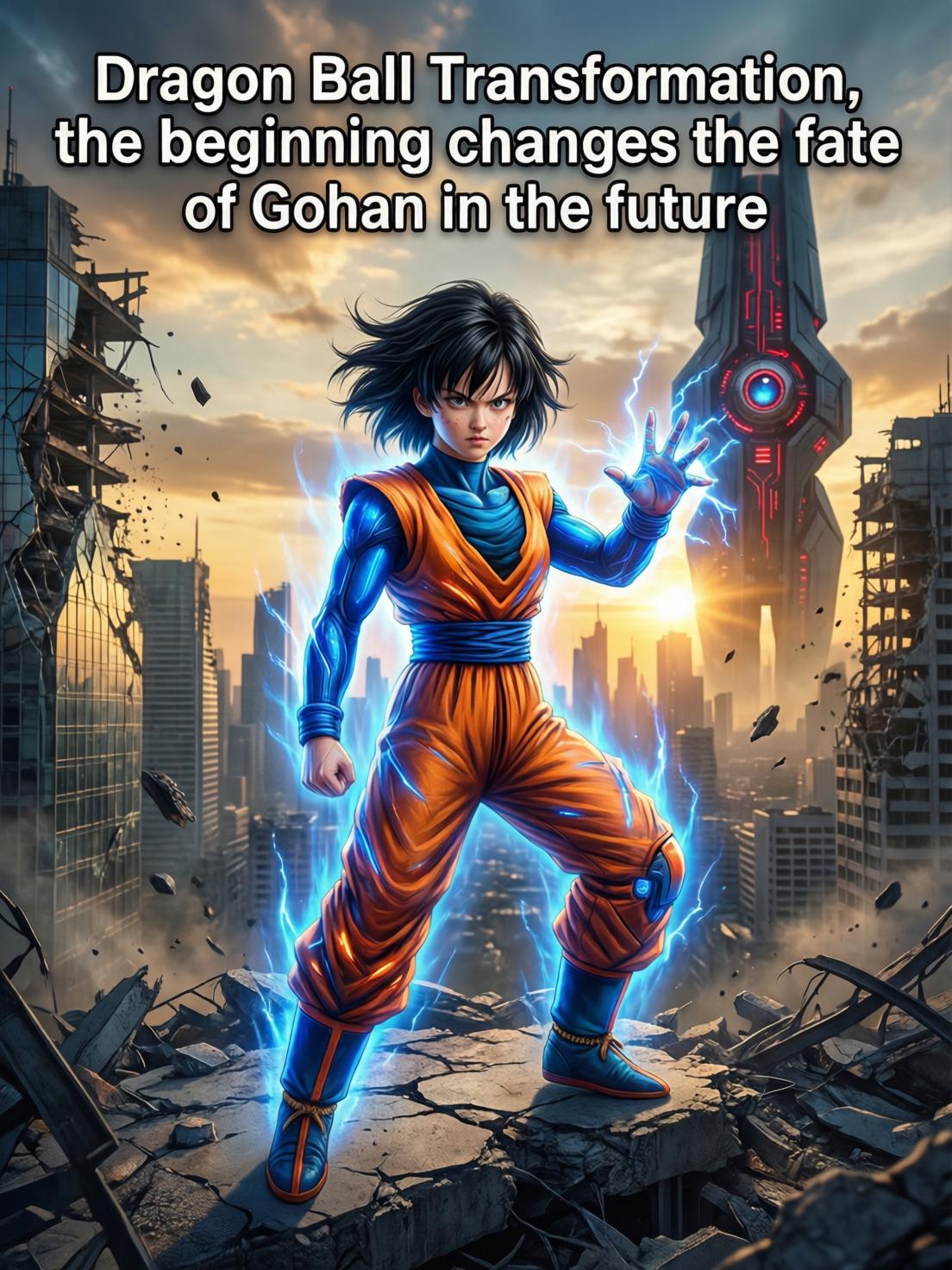 Dragon Ball Transformation, the beginning changes the fate of Gohan in the future cover