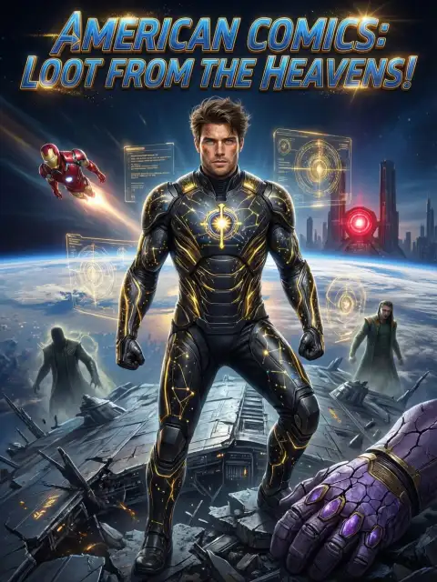 American comics: Loot from the heavens! cover