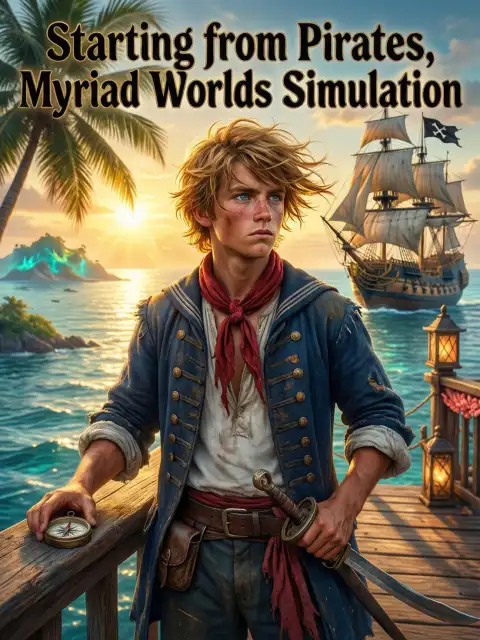 Starting from Pirates, Myriad Worlds Simulation cover