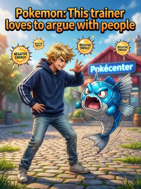 Pokémon: This trainer loves to argue with people cover