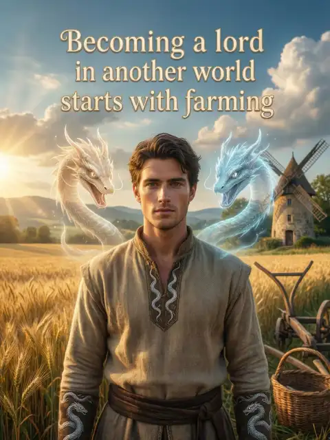 Becoming a lord in another world starts with farming cover