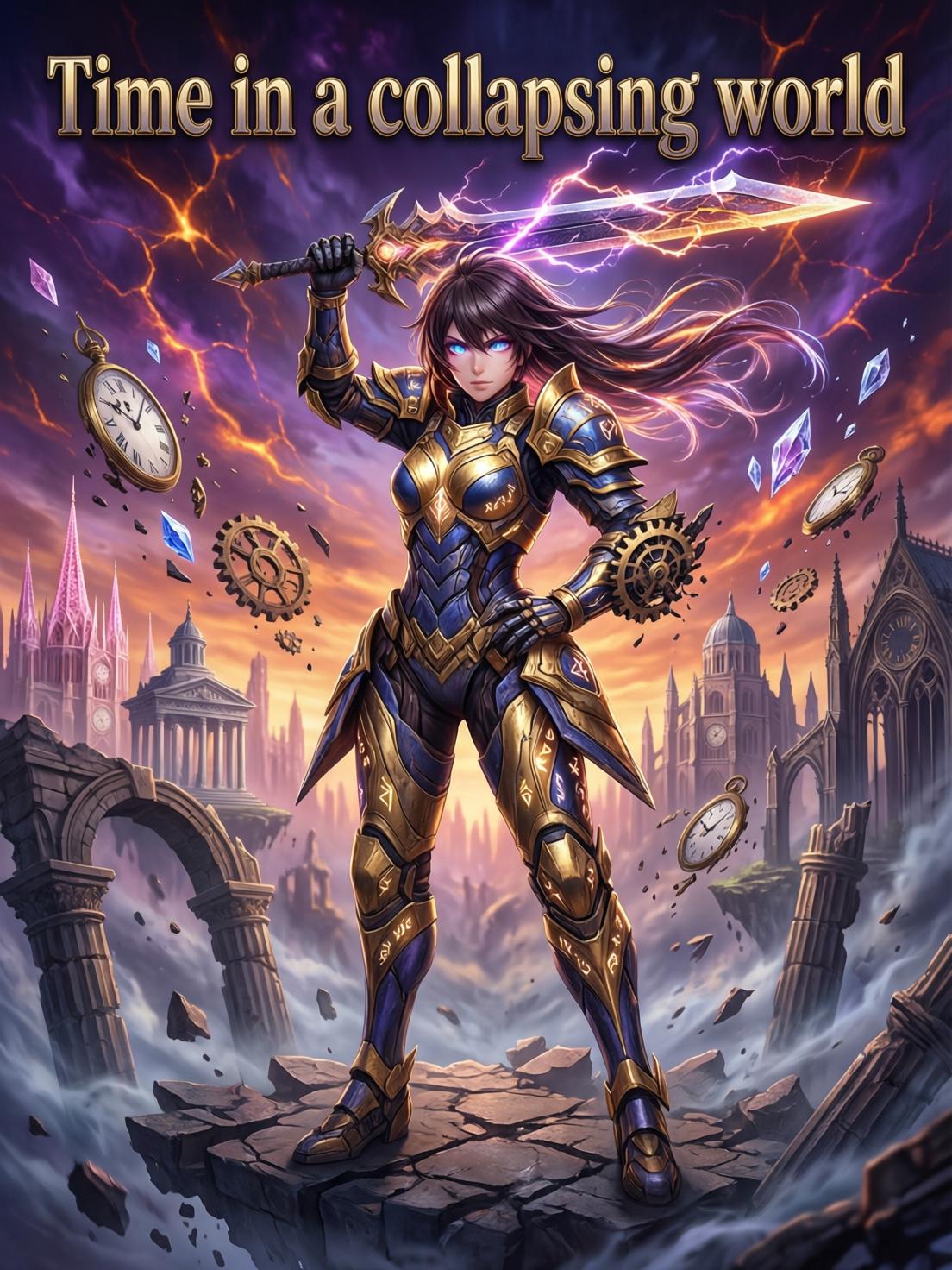 Time in a collapsing world cover