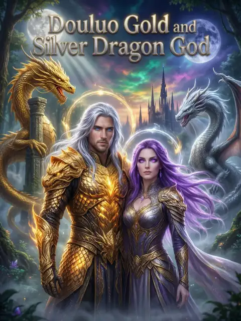 Douluo gold and silver dragon god cover