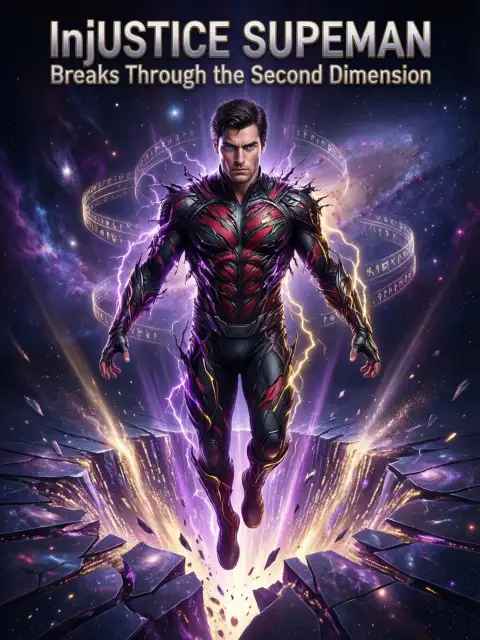 Injustice Superman Breaks Through the Second Dimension cover