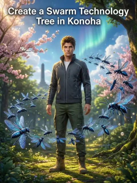 Create a swarm technology tree in Konoha cover