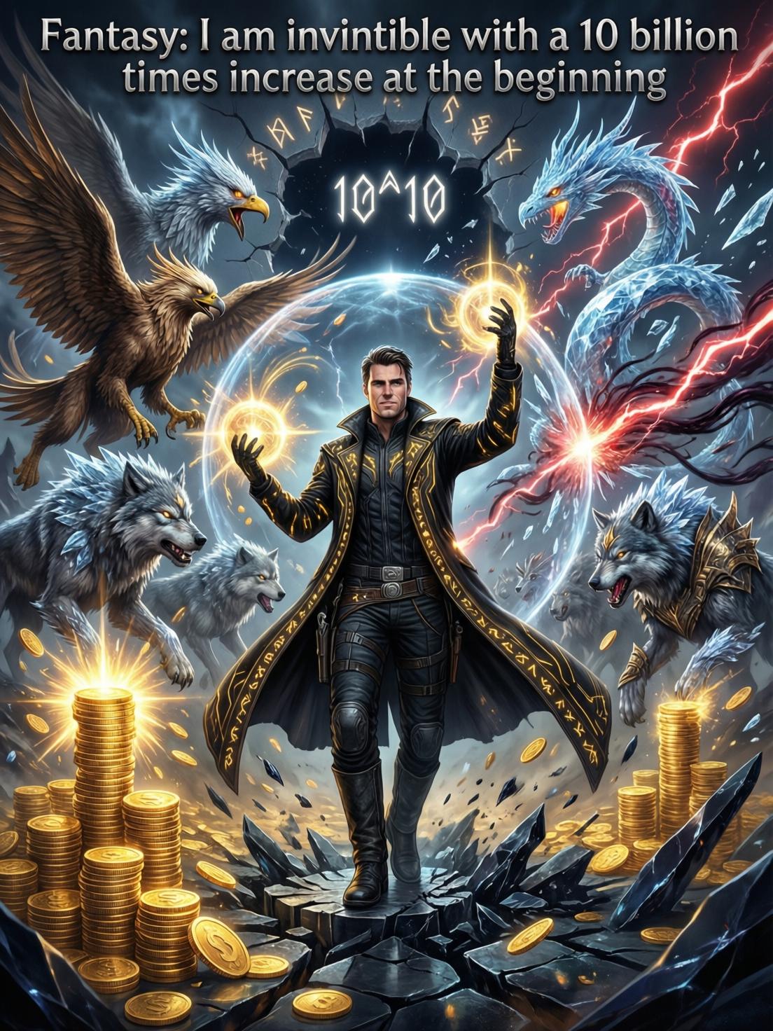 Fantasy: I am invincible with a 10 billion times increase at the beginning cover