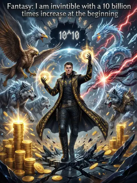 Fantasy: I am invincible with a 10 billion times increase at the beginning cover