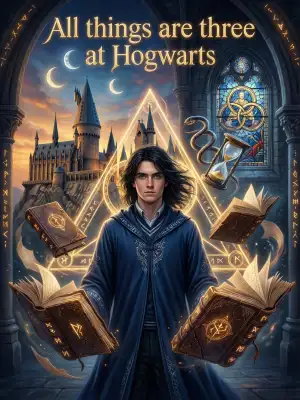 All things are three at Hogwarts cover