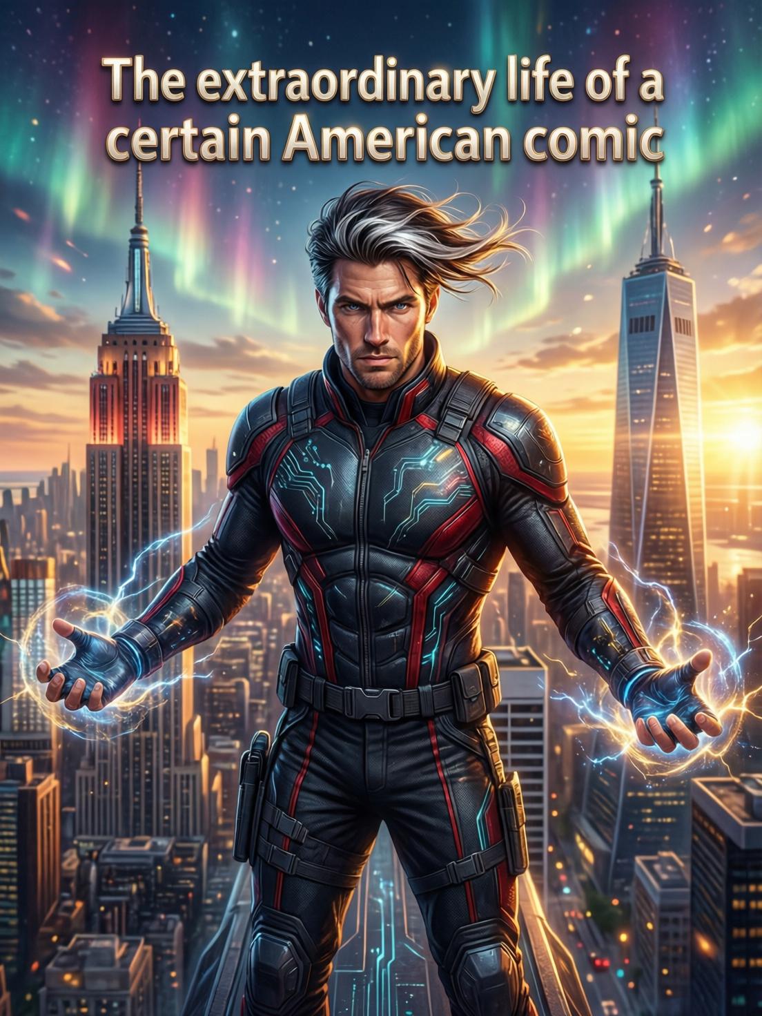 The extraordinary life of a certain American comic cover