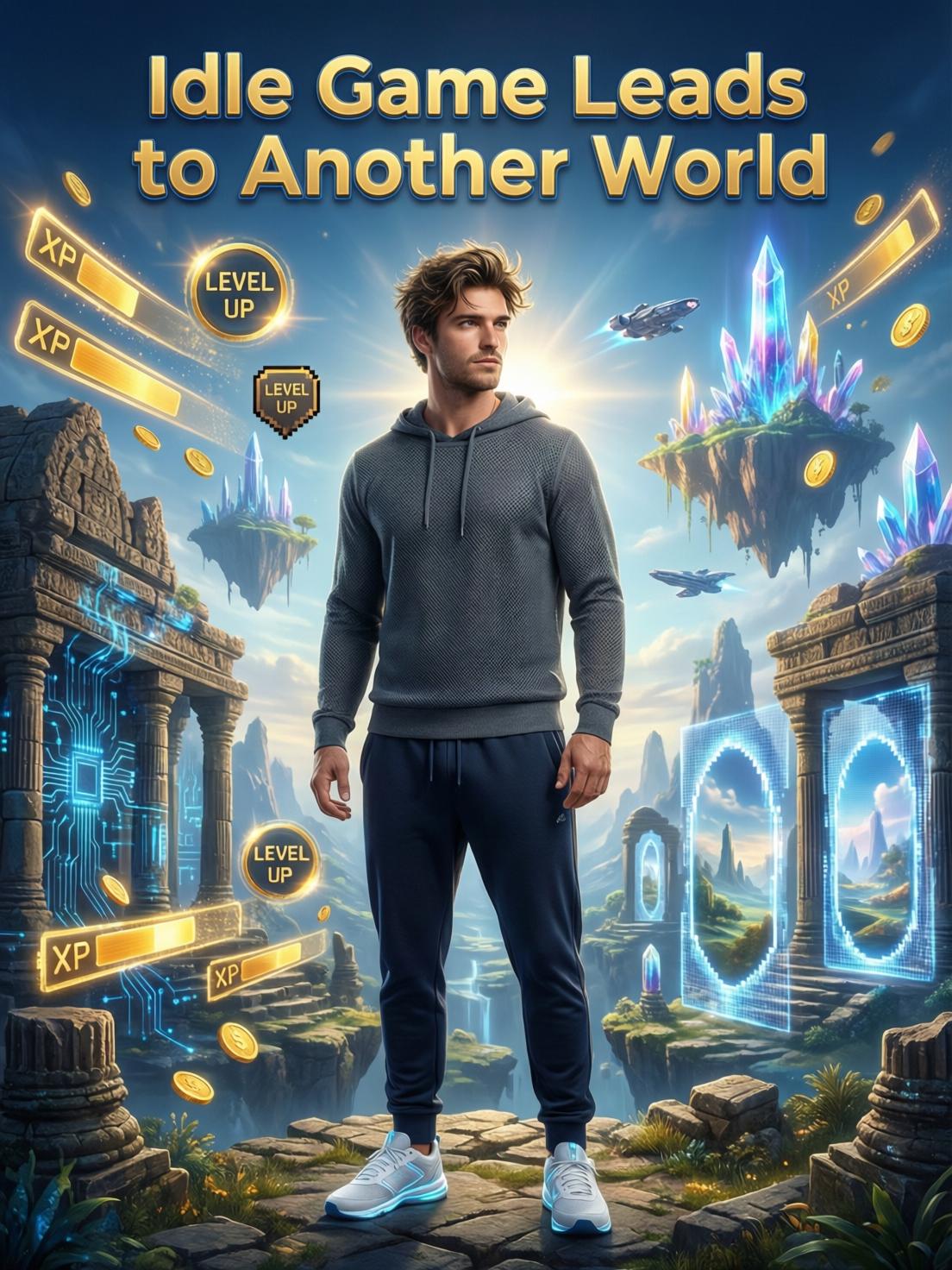 Idle game leads to another world cover