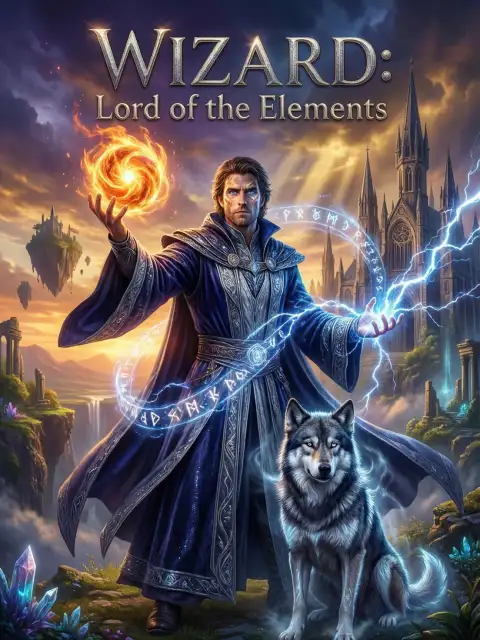 Wizard: Lord of the Elements cover