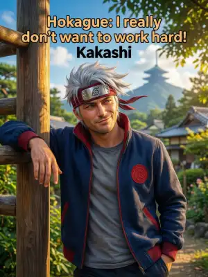 Hokage: I really don't want to work hard!Kakashi cover