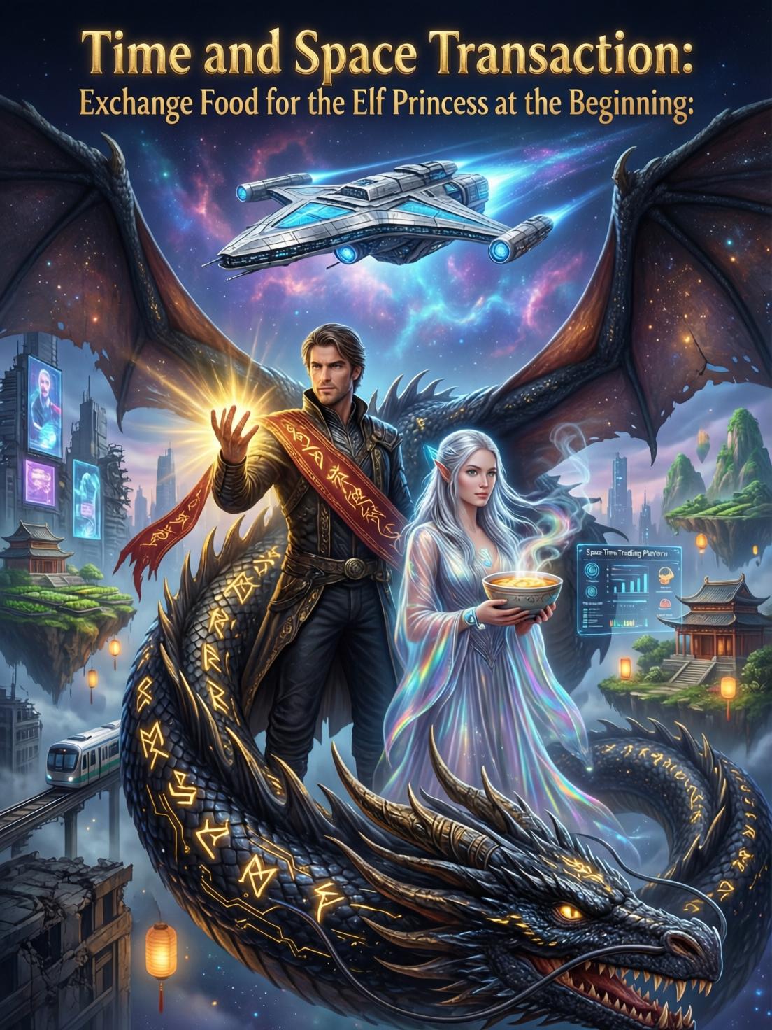 Time and space transaction: Exchange food for the elf princess at the beginning cover