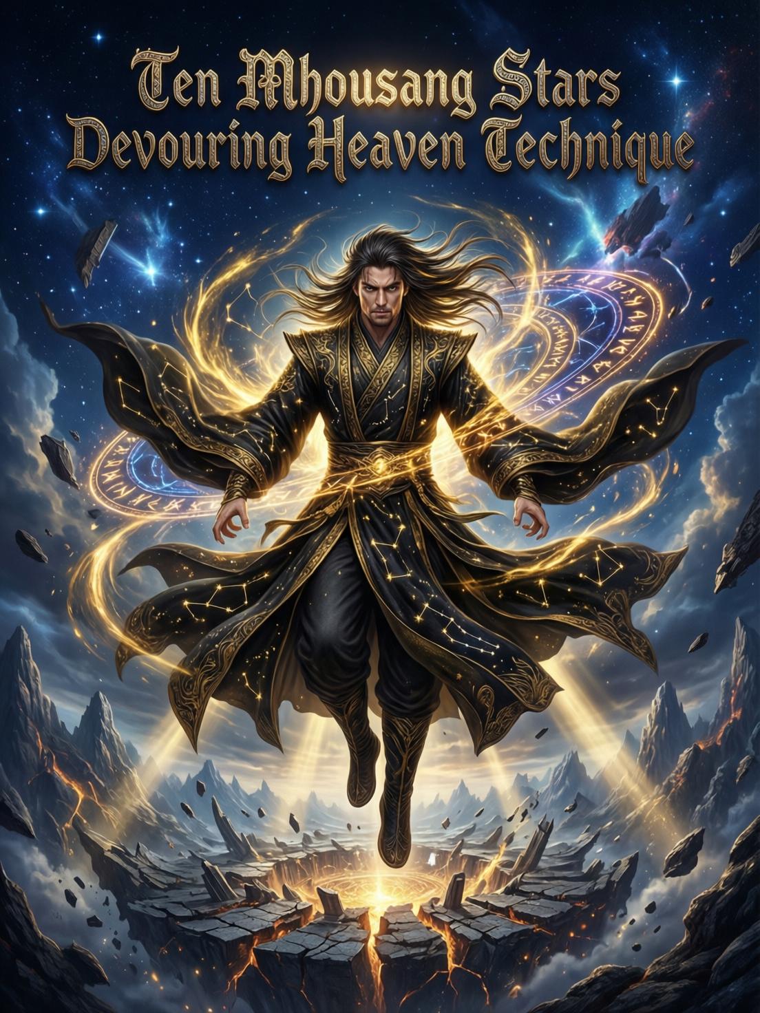 Ten Thousand Stars Devouring Heaven Technique cover