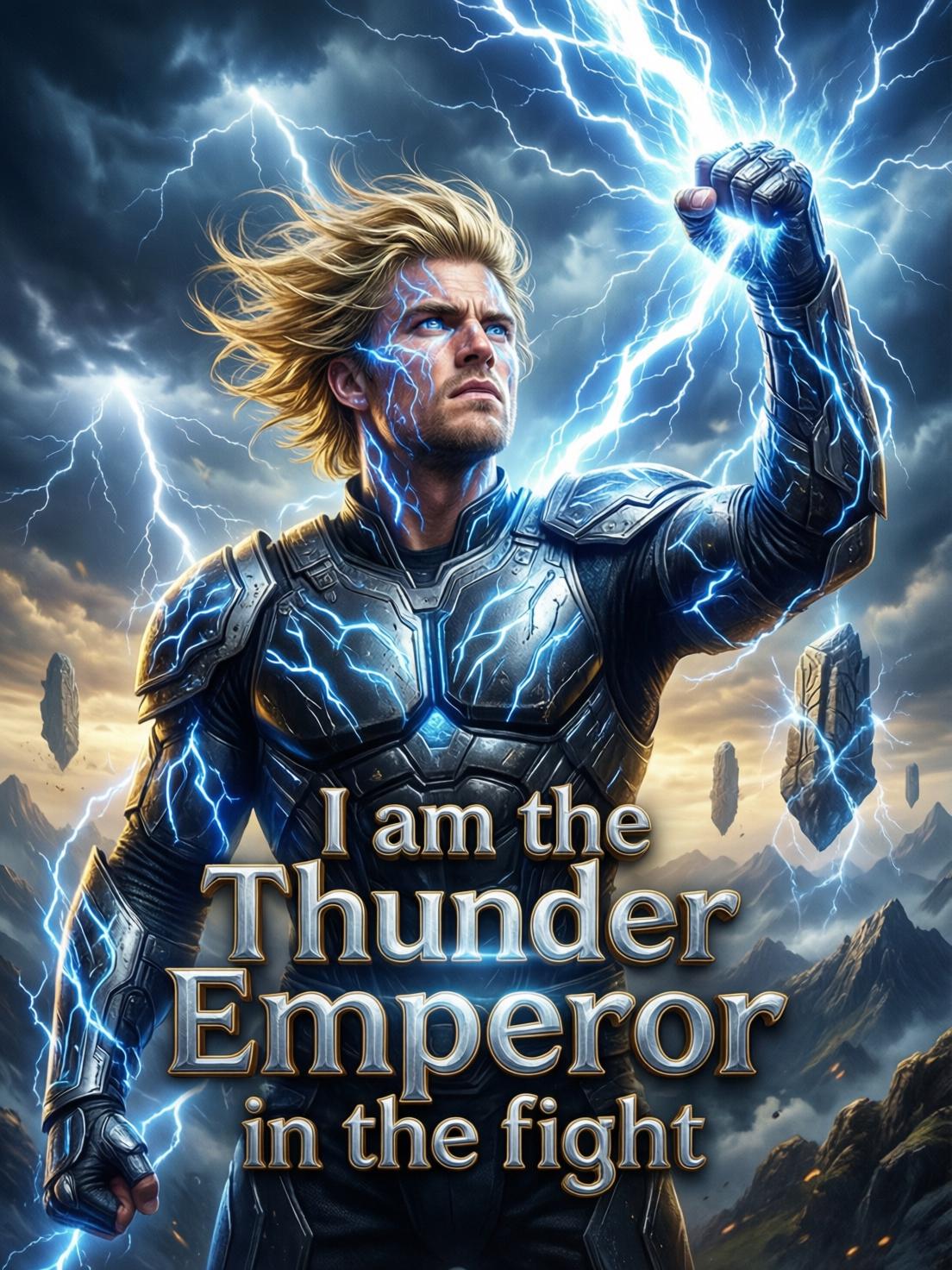 I am the Thunder Emperor in the fight cover