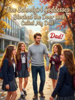 Five Schoolgirl Goddesses Blocked the Door and Called My Dad! cover