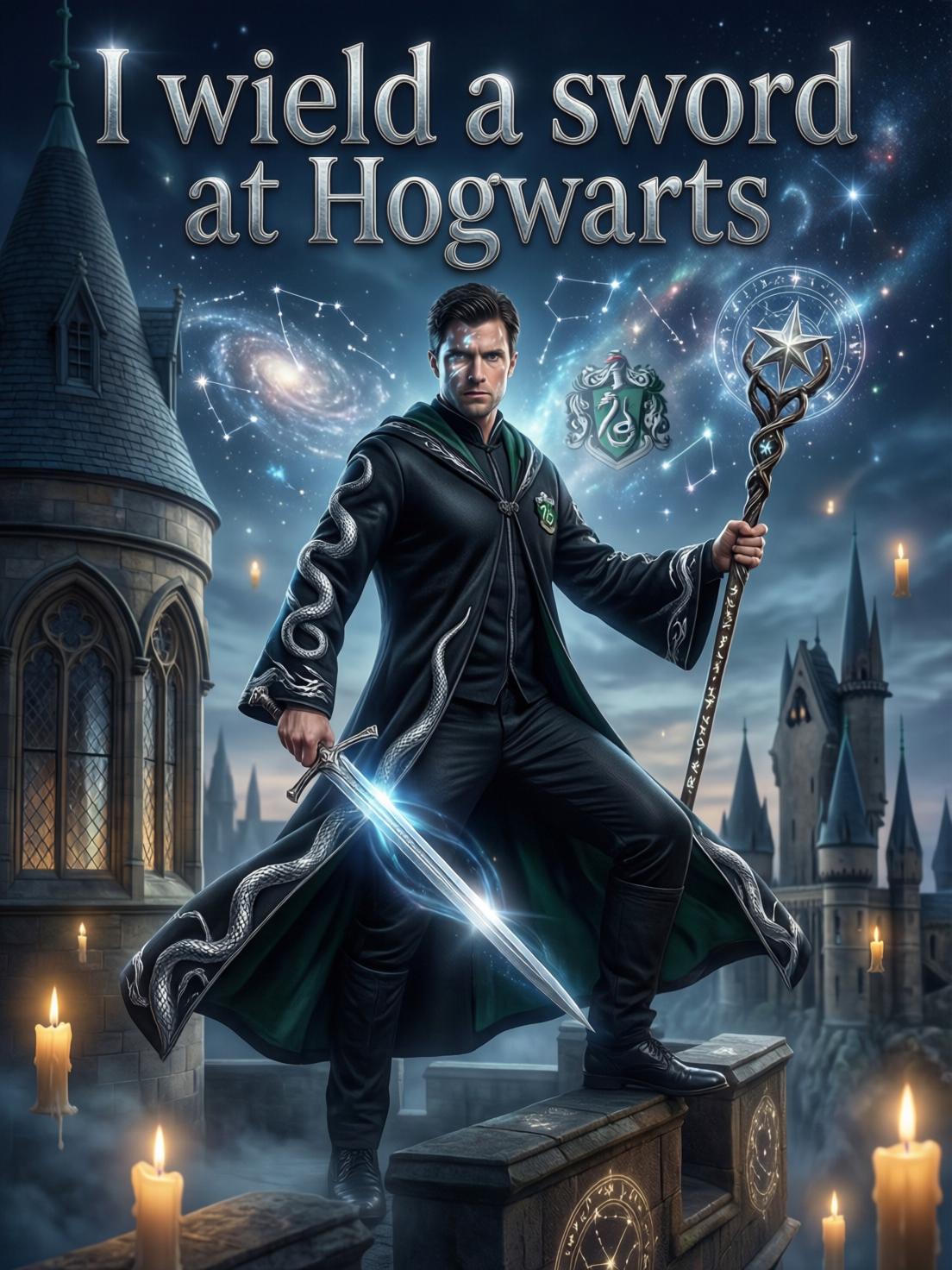 I wield a sword at Hogwarts cover