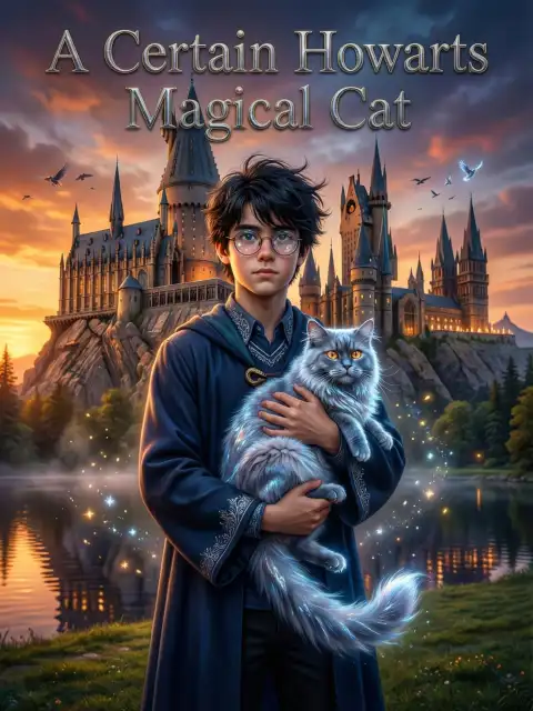 A certain Hogwarts magical cat cover