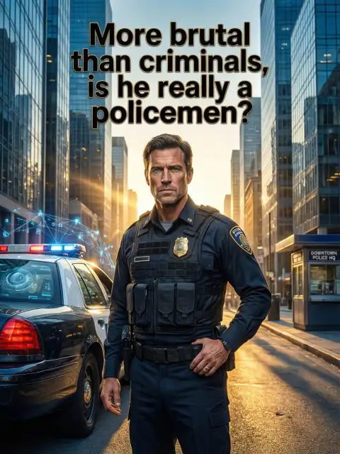 More brutal than criminals, is he really a policeman? cover