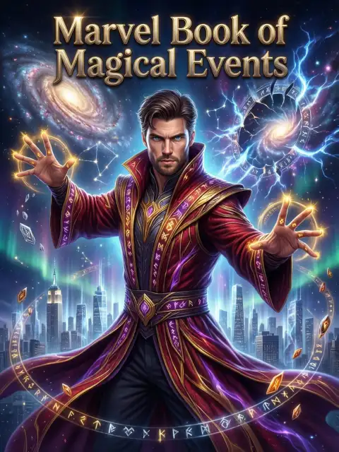 Marvel Book of Magical Events cover