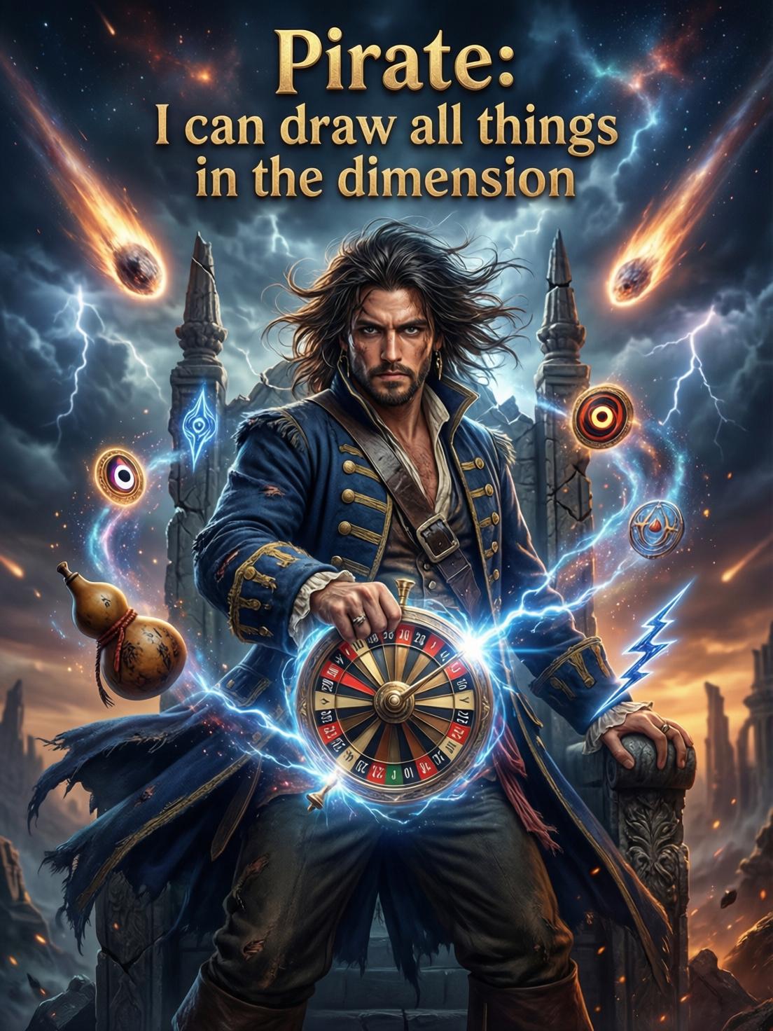 Pirate: I can draw all things in the dimension cover