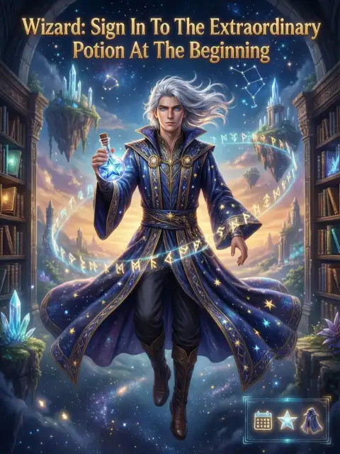 Wizard: Sign In To The Extraordinary Potion At The Beginning cover