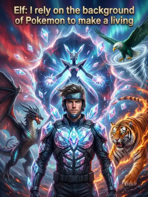 Elf: I rely on the background of Pokémon to make a living cover