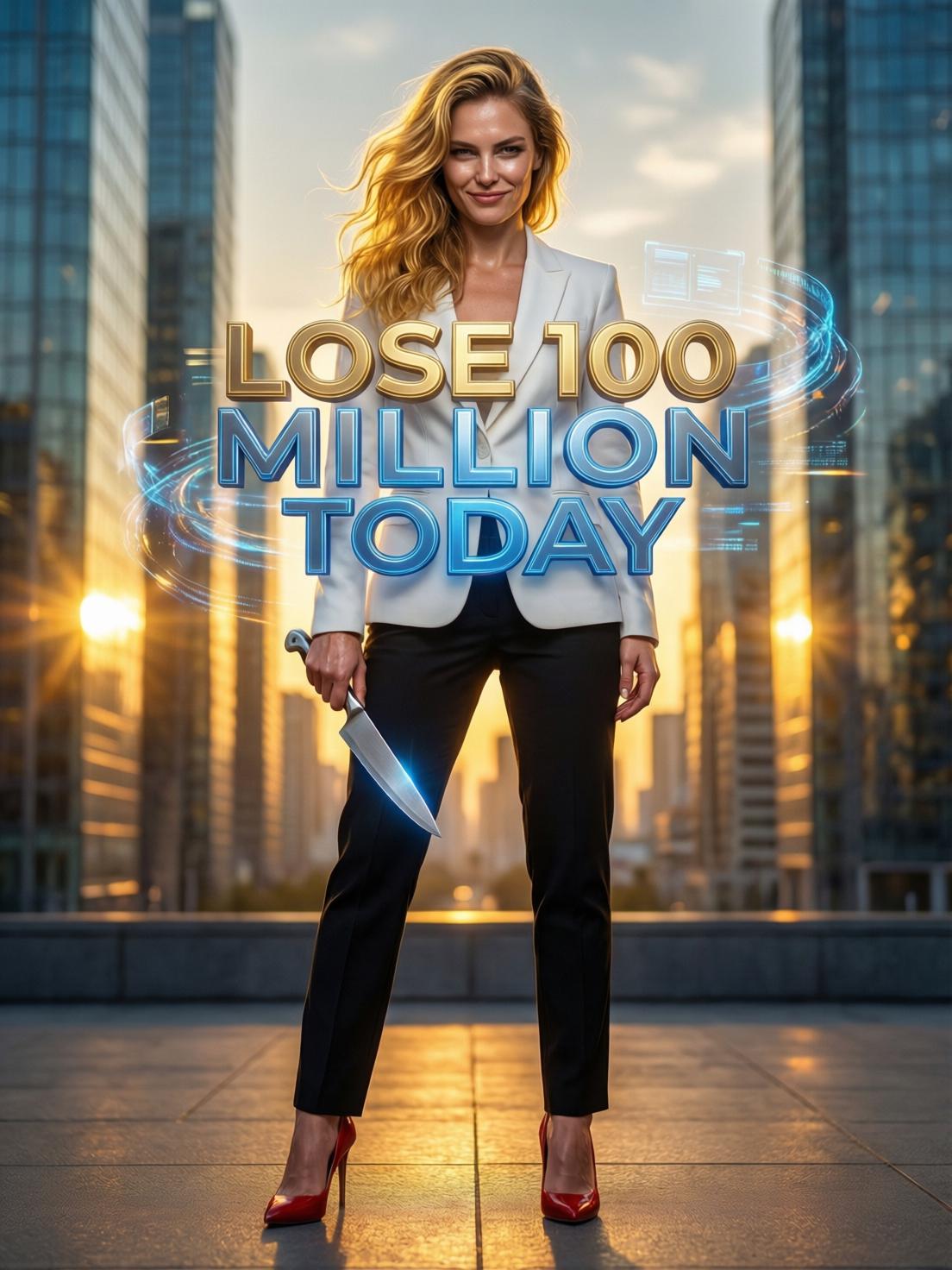 Lose 100 million today cover