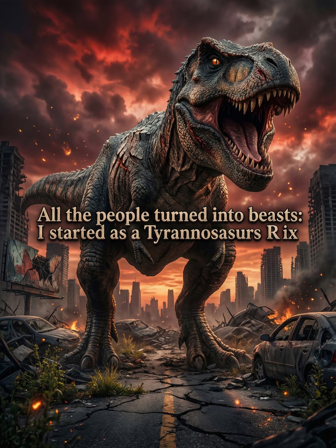 All the people turned into beasts: I started as a Tyrannosaurus Rex cover