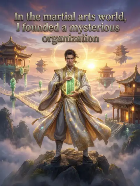 In the martial arts world, I founded a mysterious organization cover