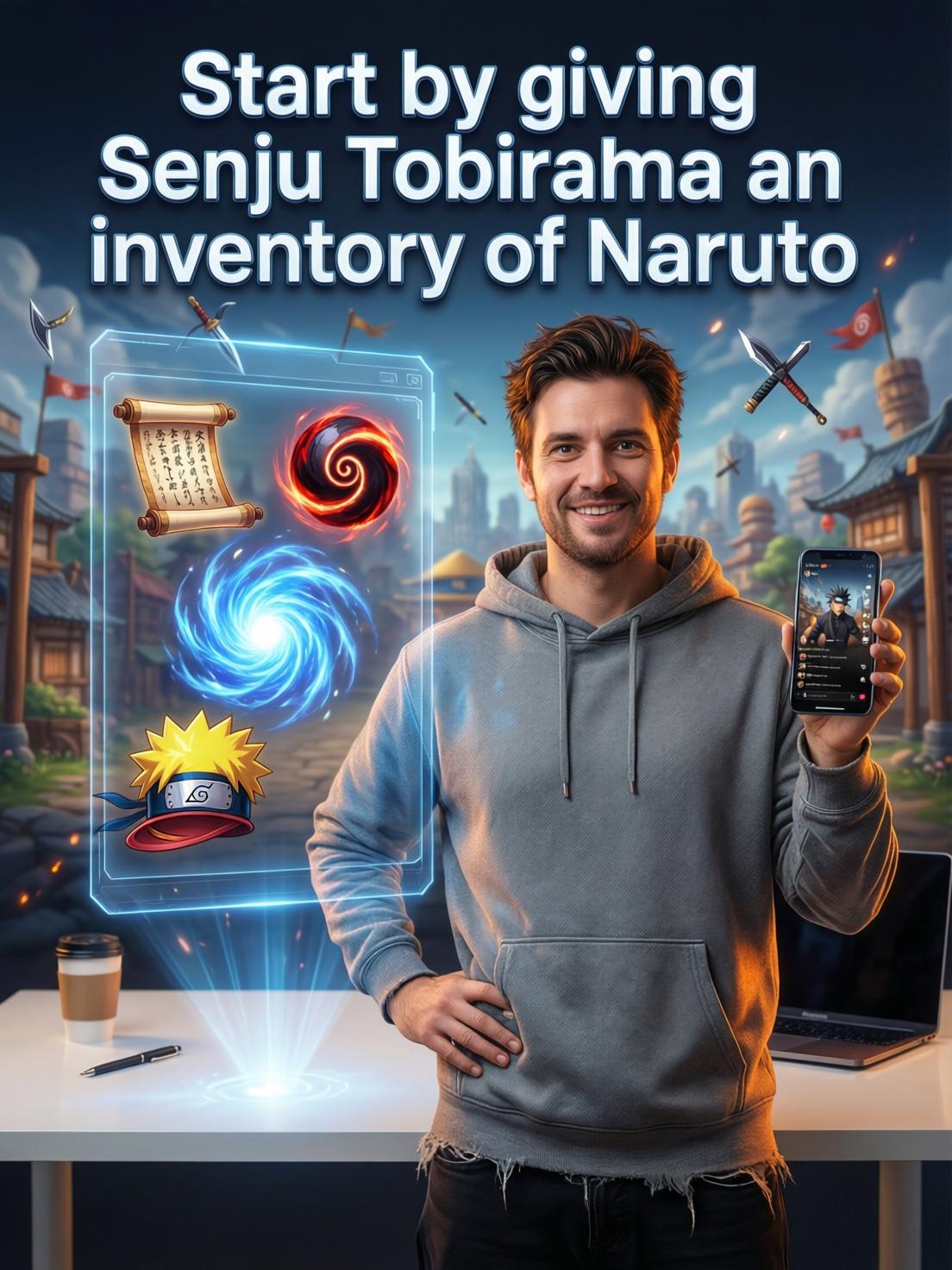 Start by giving Senju Tobirama an inventory of Naruto cover