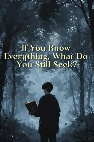 If You Know Everything, What Do You Still Seek? cover