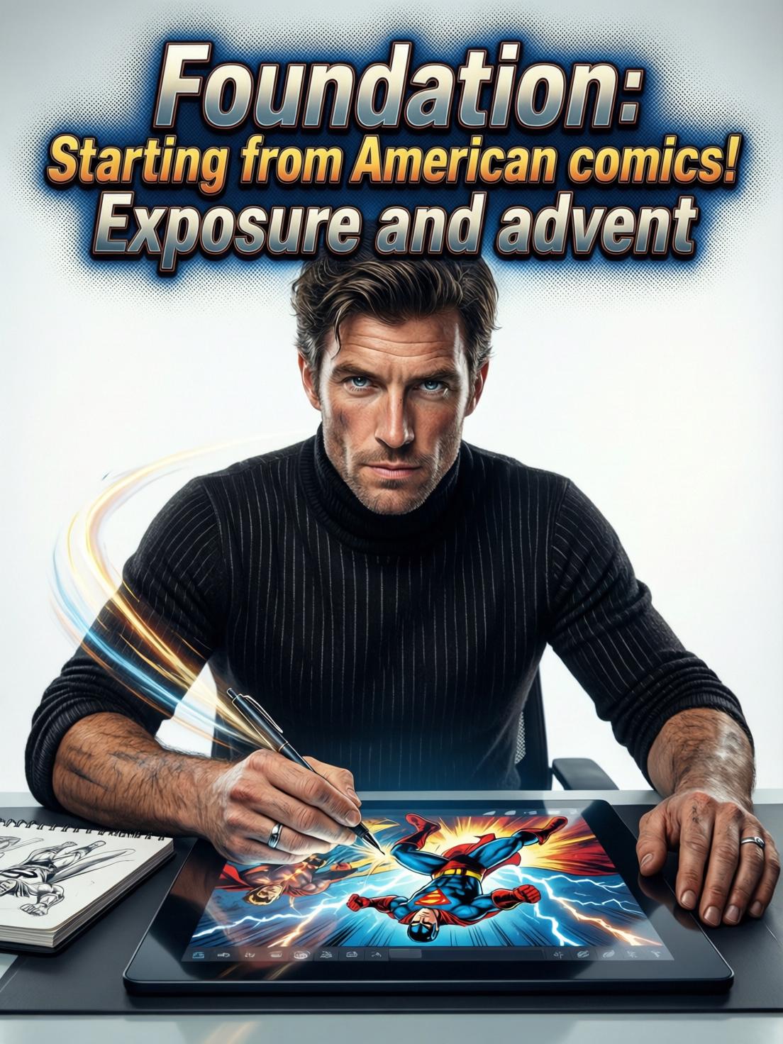 Foundation: Starting from American comics! Exposure and advent cover