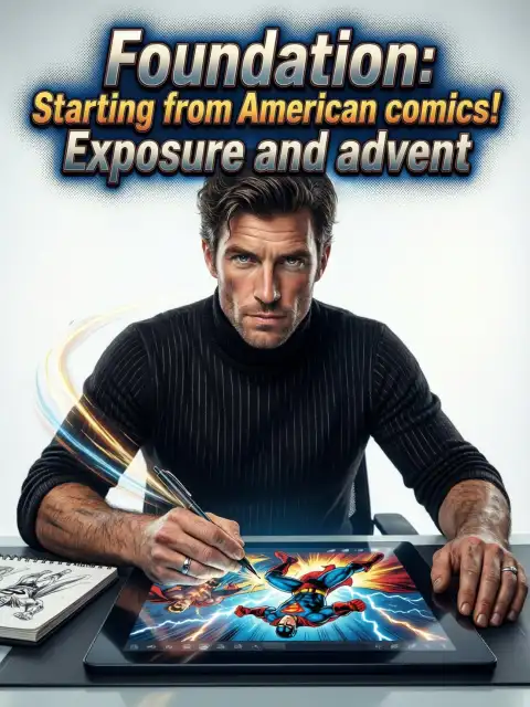 Foundation: Starting from American comics! Exposure and advent cover