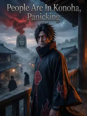 People are in Konoha, panicking cover