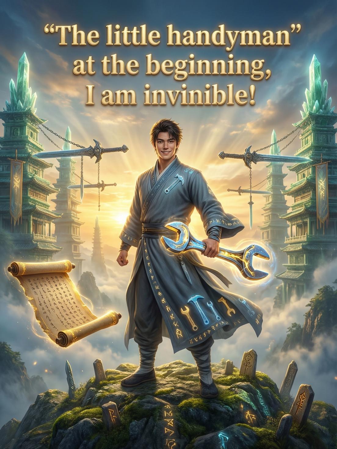 Fantasy script: The little handyman at the beginning, I am invincible! cover