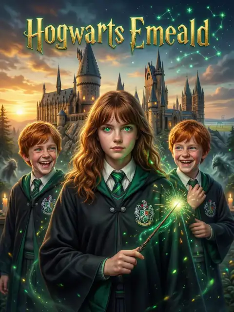 Hogwarts Emerald cover