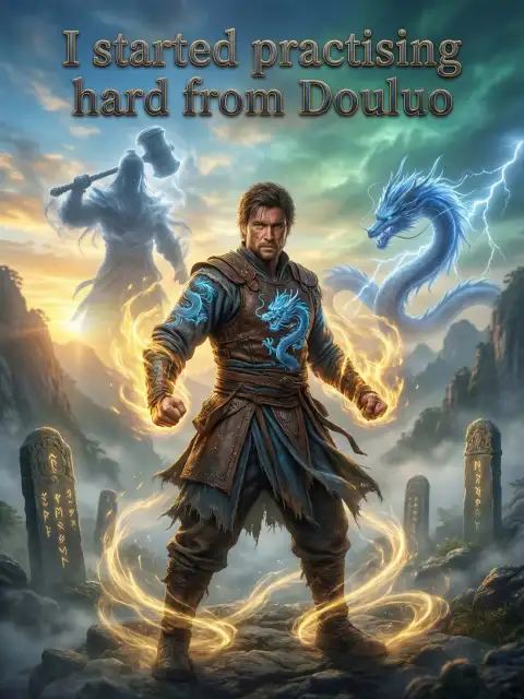 I started practicing hard from Douluo cover