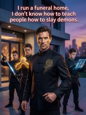 I run a funeral home, I don't know how to teach people how to slay demons cover